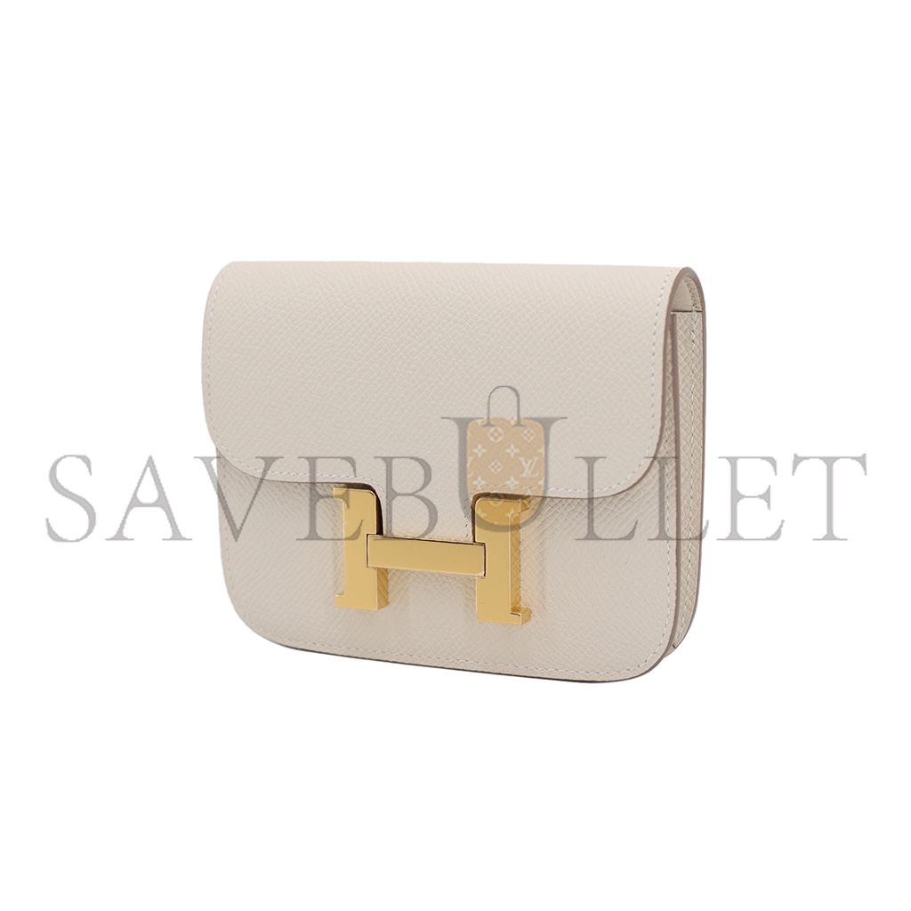 H**mes master constance slim wallet epsom h082060ck10(12.4*10.2*3cm)